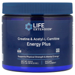 Life Extension, Креатин и ацетил-L-карнитин, Energy Plus, 233 г (0,51 фунта)