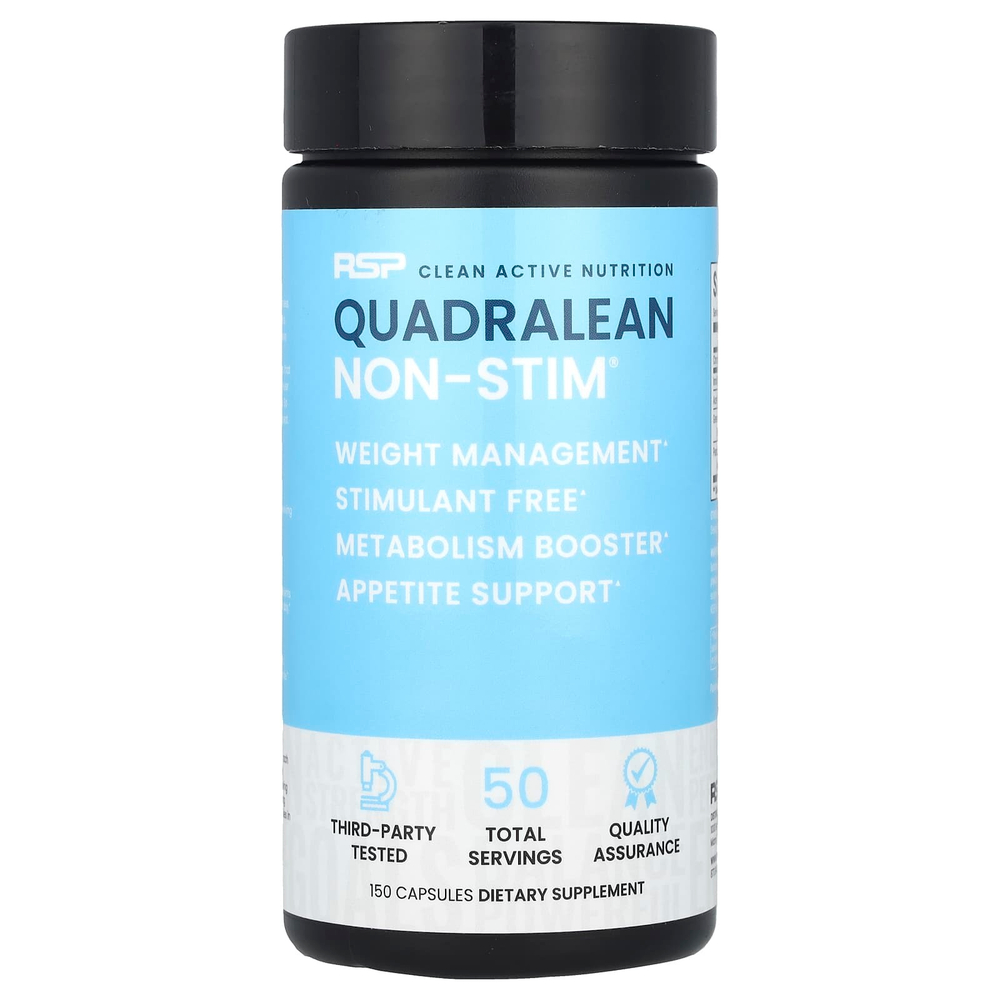 RSP Nutrition, QuadraLean Non-Stim®, 150 капсул