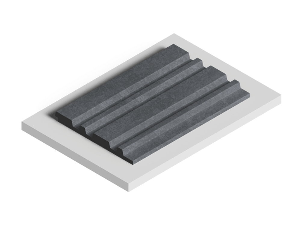 Стеновая панель HiWood декорированная, 270x12 см