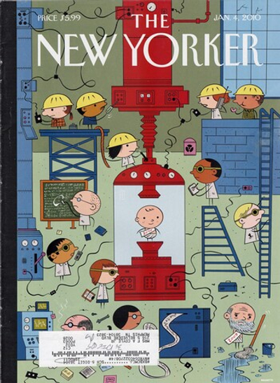 Журнал The New Yorker 04-01-2010, обложка