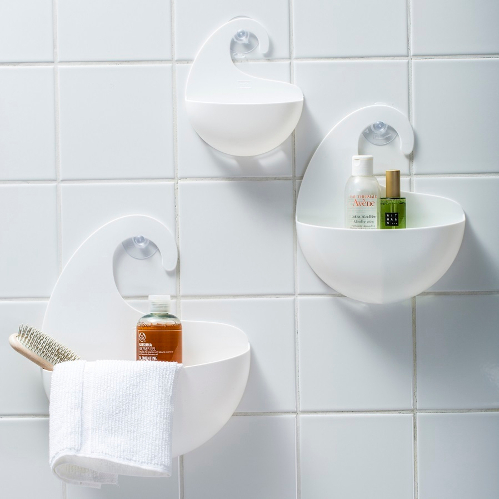 Органайзер для ванной SURF M Organic серый Koziol