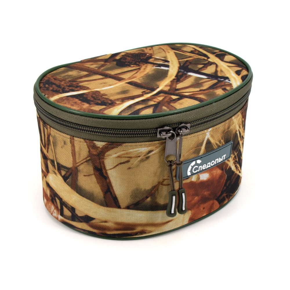 Чехол для катушки &quot;СЛЕДОПЫТ&quot; под 1 шт., р. 11*20*15 см, цв. камыш желтый/15/