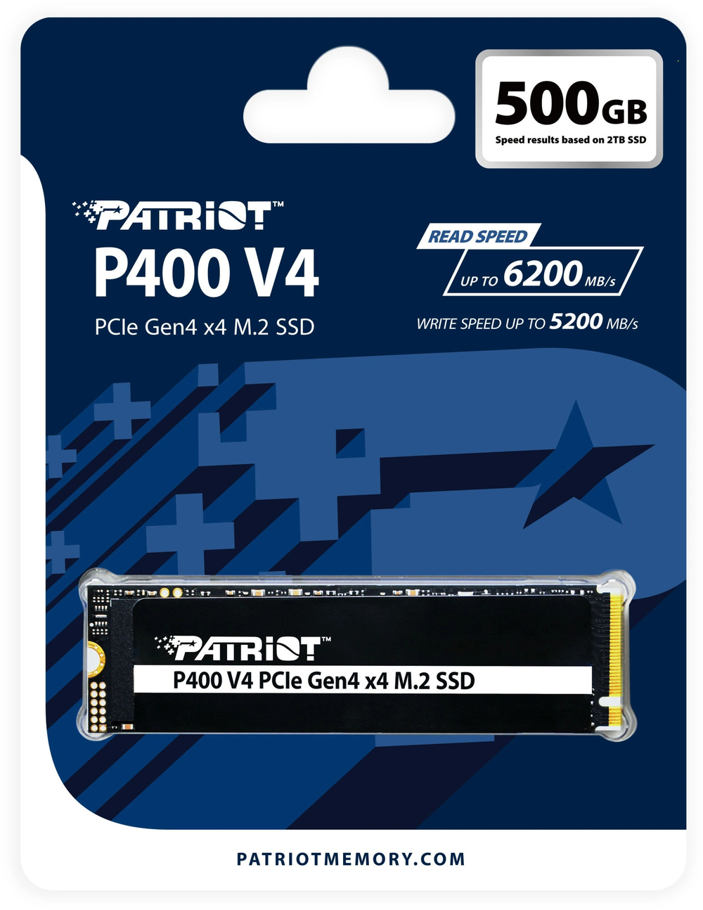 Накопитель SSD M.2 2280 Patriot Memory P400VP500GM28H