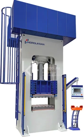 Пресс гидравлический с нагревом плит Hidroliksan HHRP 400