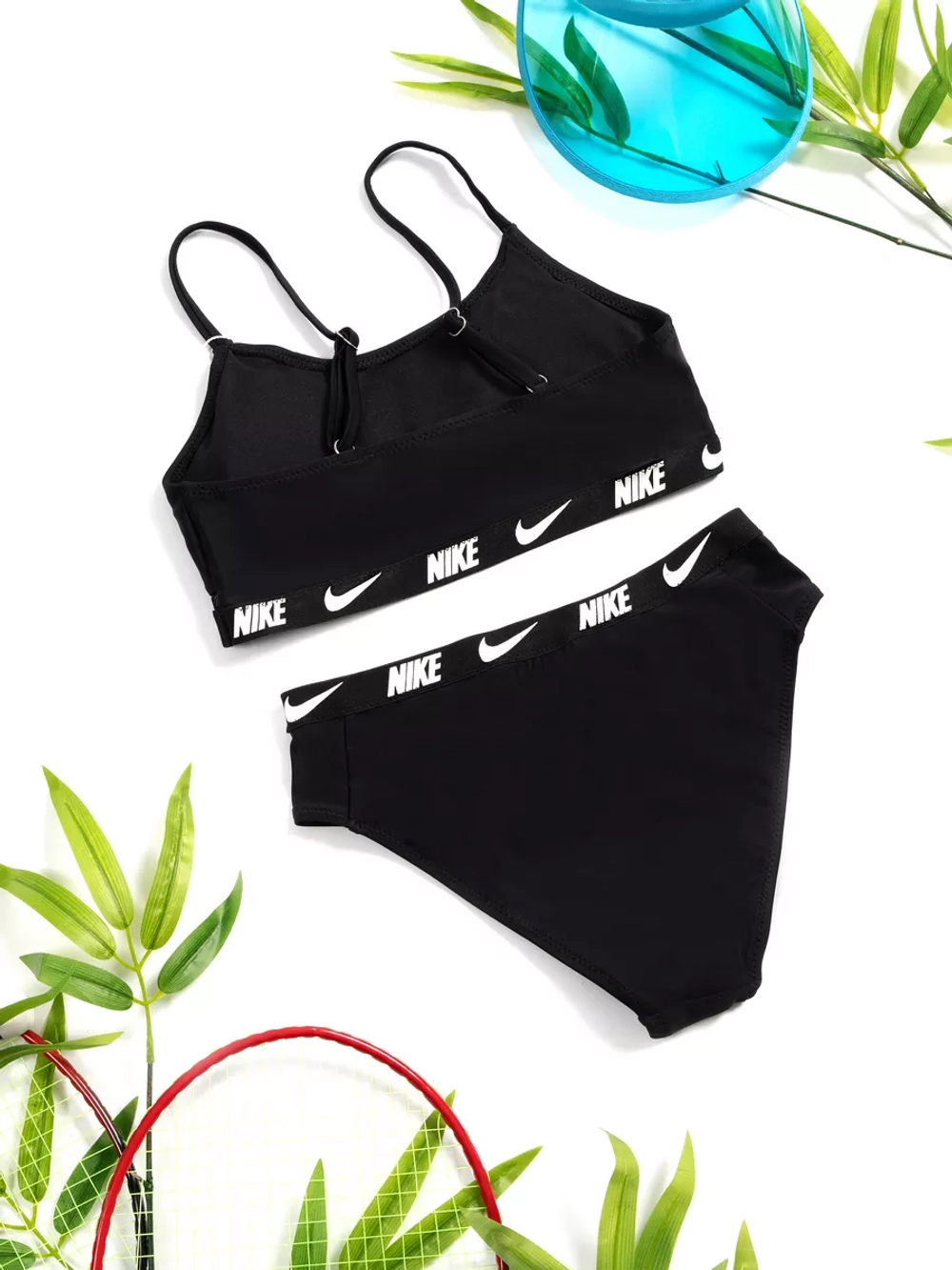 купальник раздельный с высокой посадкой