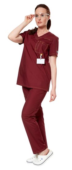 Костюм женский "Аура" (бордо)