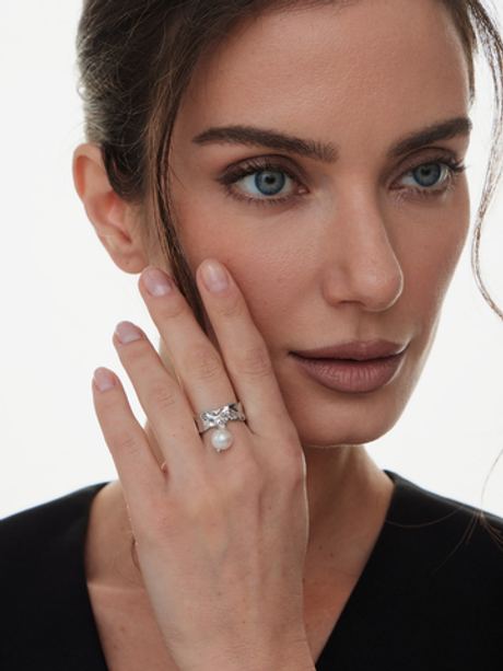 91003253 Кольцо Selena Pearls