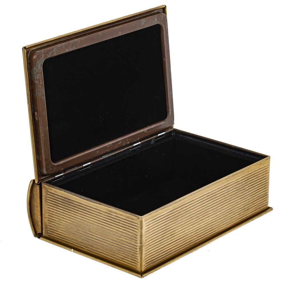 GAEM Шкатулка-книга с зеркальным элементом, L12 W5 H17 см