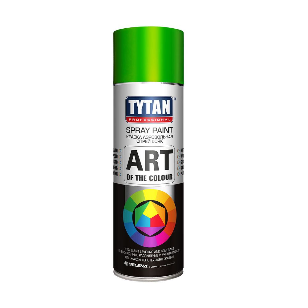 Краска аэрозольная Tytan Professional Art of the colour светло-зеленая RAL 3020 400 мл