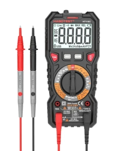 Цифровой мультиметр HT118C Habotest тест батареек поиск проводки емкость температура частота подсветка гнезд