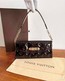 Сумка Louis Vuitton Amarante Monogram Vernis Sunset Boulevard bag
