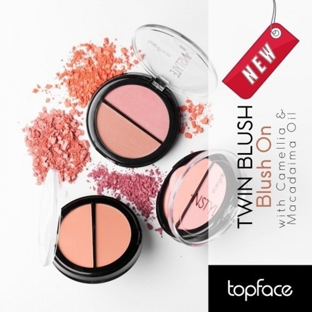 Румяна двойные TopFace INSTYLE PT 353