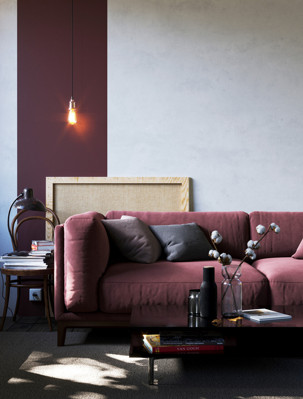 4-х местный нераскладной диван с кушеткой Case 913/905/904