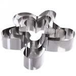 Форма для выпечки в наборе 3шт «Пряничный человечек» (20*4,5см, 15*4,5см, 10*4,5см)