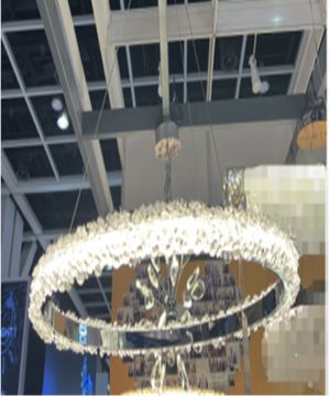 7299-1C65 CHROME+FINISH+CLEAR CRISTALL (1) Люстра NW