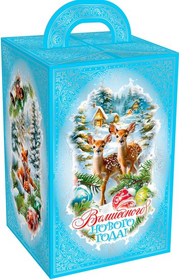 Зимний лес голубой (мгк) – Премиум 2000 г.