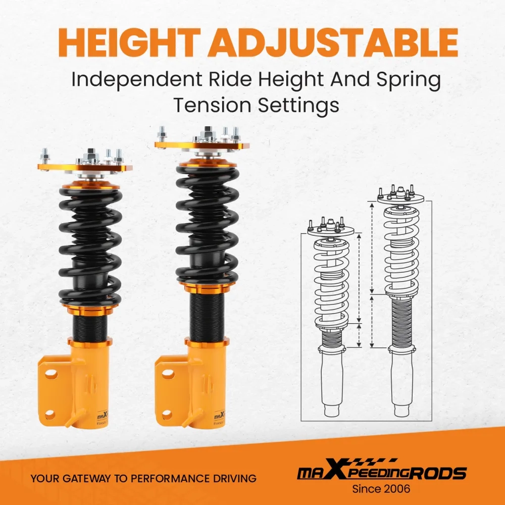 Комплект для автомобиля Subaru Impreza GC8 Camber Plates Coilovers Suspension Coil Strutslowering kit