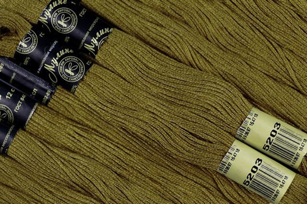 Мулине хлопок-12м- ПНК им.Кирова