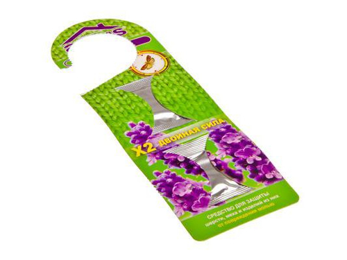 Крючок 2-ой от моли и кожееда Аргус    ХХ