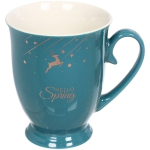 Кружка керамическая 330мл «Золотой олень», микс