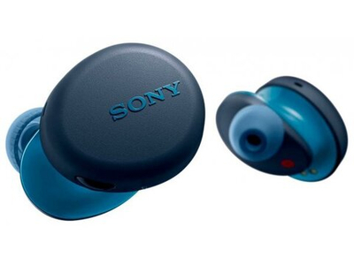 Беспроводные наушники Sony WF-XB700 blue