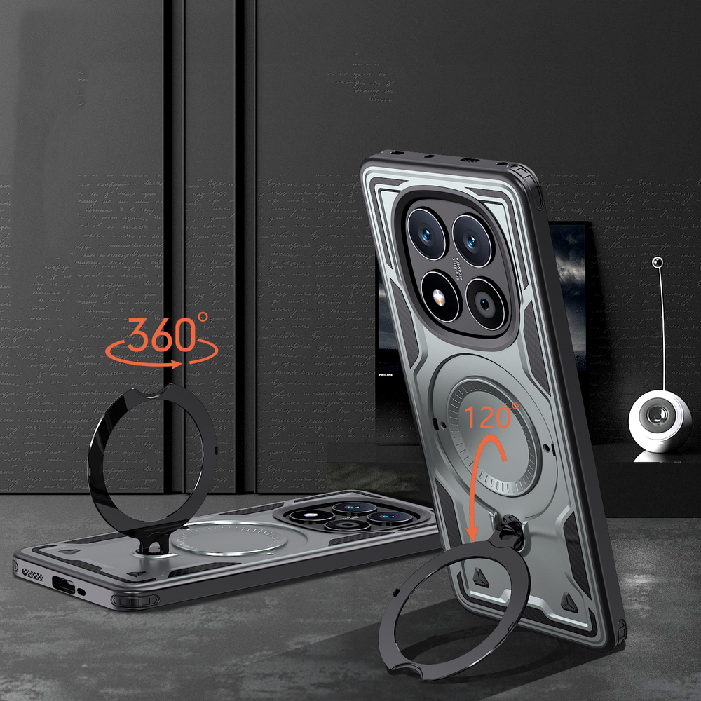 Чехол Magneto Case с кольцом для Xiaomi Redmi Note 14 Pro+