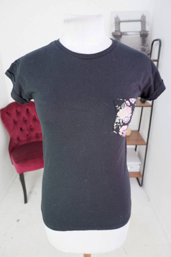 Футболка Твое с принтом, маркировка XS, визуально 42 размер