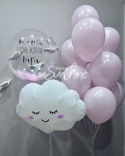 Набор шаров на выписку №62
