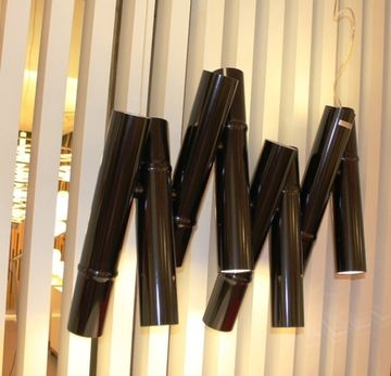 подвесной светильник WOOD  by KARMAN ( 8 black )