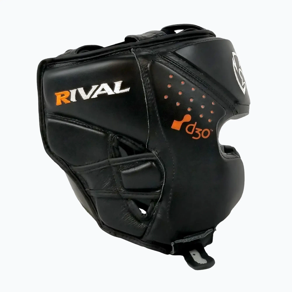 Боксёрский шлем Rival RHG10 Intelli-Shock Headgear black