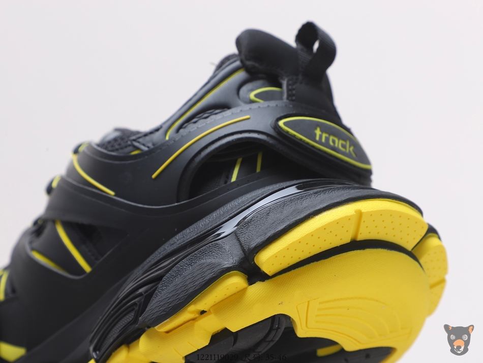 Кроссовки Track Trainers Black/Yellow