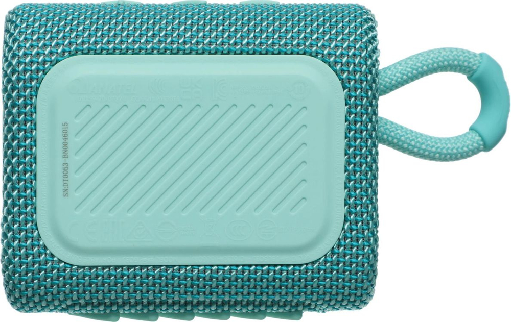 Колонка портативная JBL GO 3, 4.2Вт, бирюзовый [jblgo3teal]