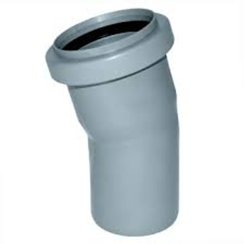 Отвод 110/15° серый, Ostendorf HT 115100