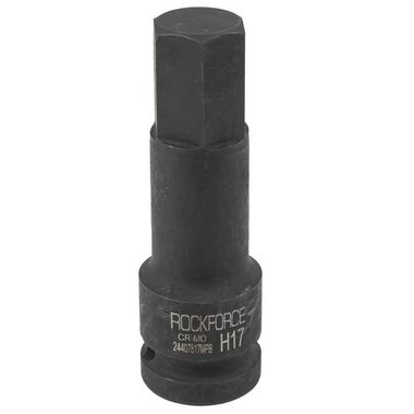 Головка-бита 6-гранная ударная 17мм,1/2'' RockForce RF-24407817MPB