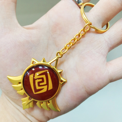 Брелок светящийся "Genshin Impact / Геншин - Мондштадт"