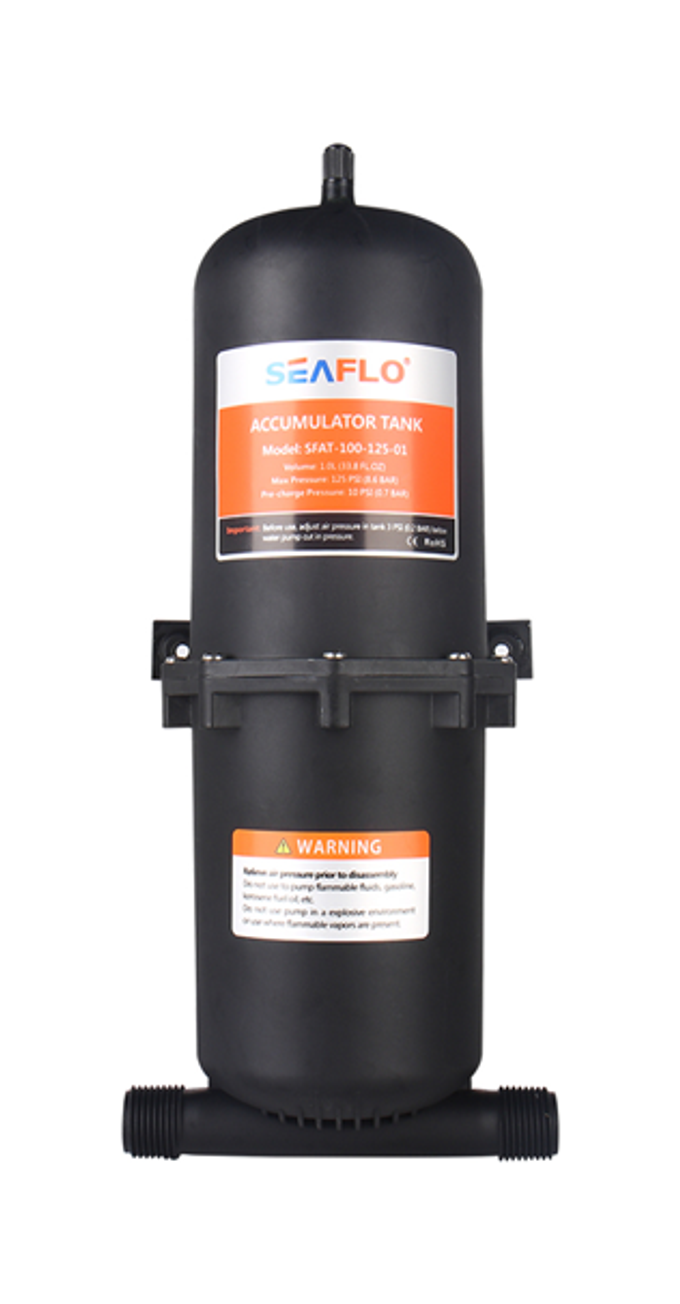 Демпфирующая емкость (напорный бак), 1л, SeaFlo