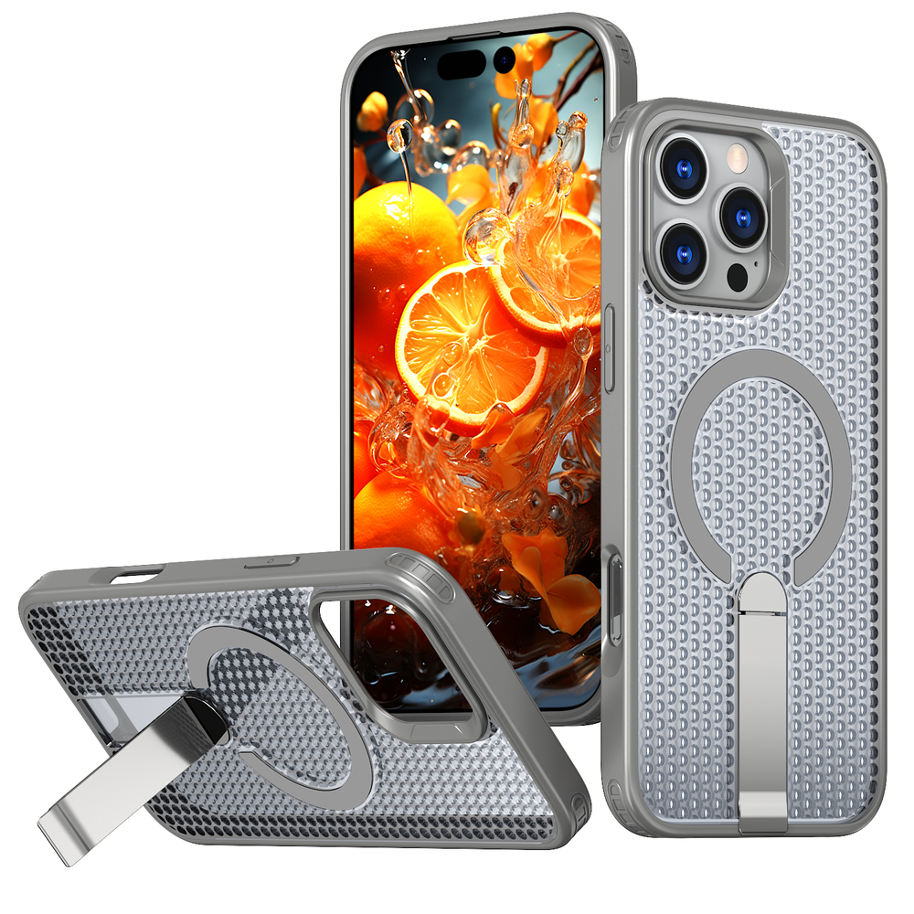 Прозрачный чехол Mesh Pro Magnetic Case для iPhone 16 Pro Max
