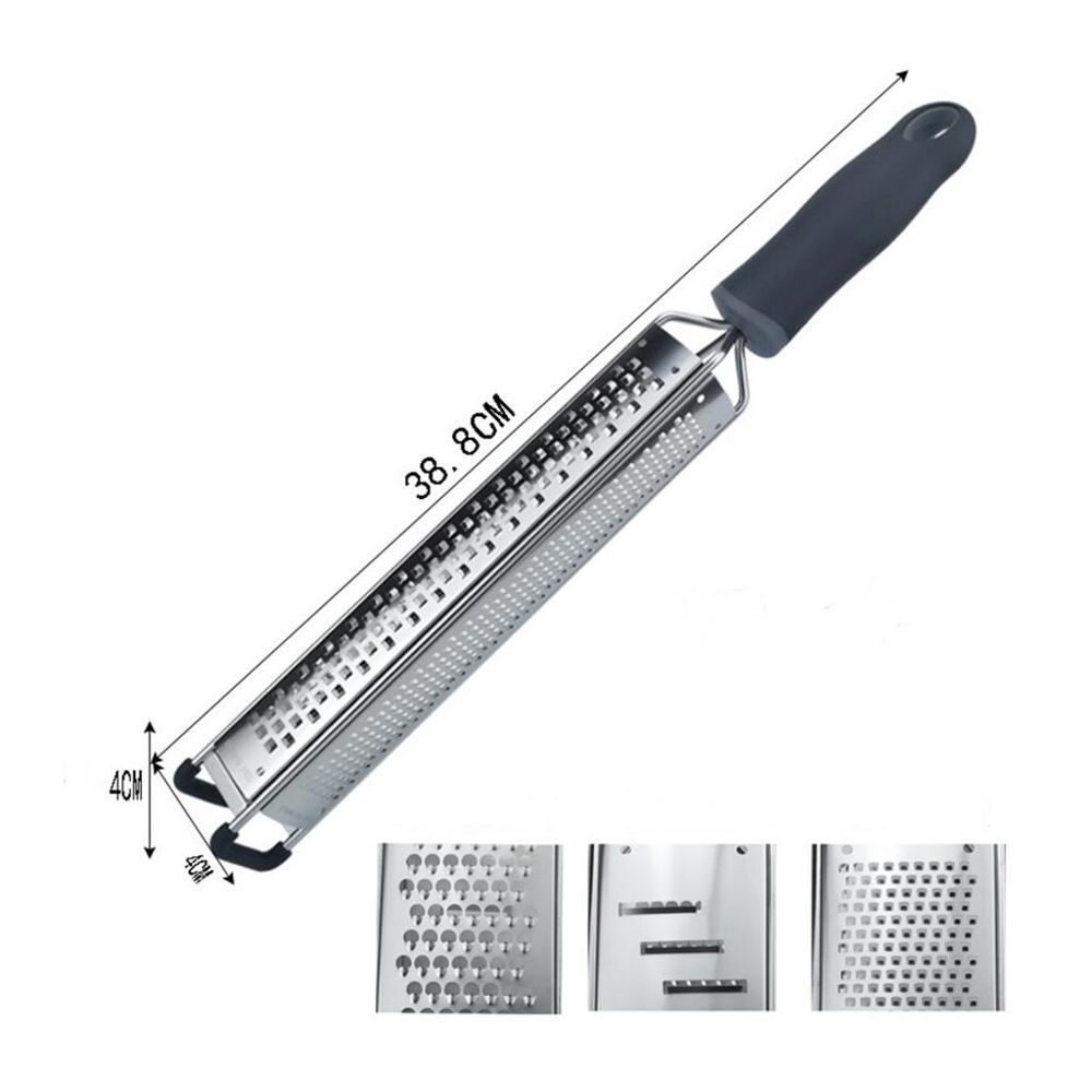 Терка барная 38,8*4 см трехсторонняя нерж с ручкой P.L. Proff Cuisine