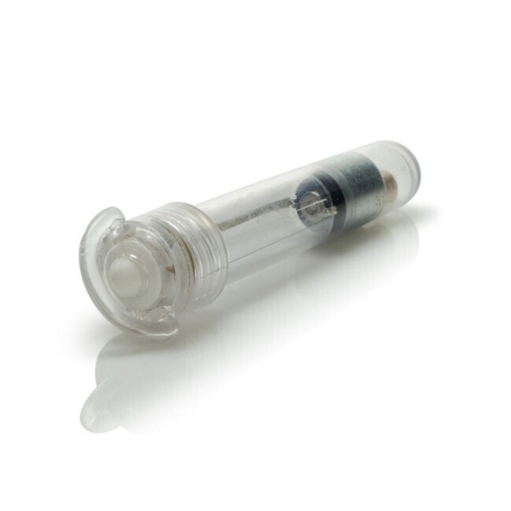 Анальная вибровтулка на присоске с вибрацией Vibro Play (Цвет: розовый)