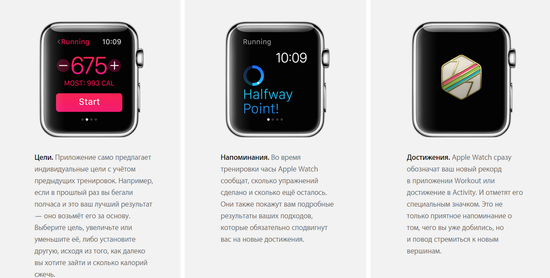 Часы смарт Apple Watch Sport 38мм (цвет коралловый)