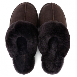 UGG Mens Slippers Scufette Chocolate