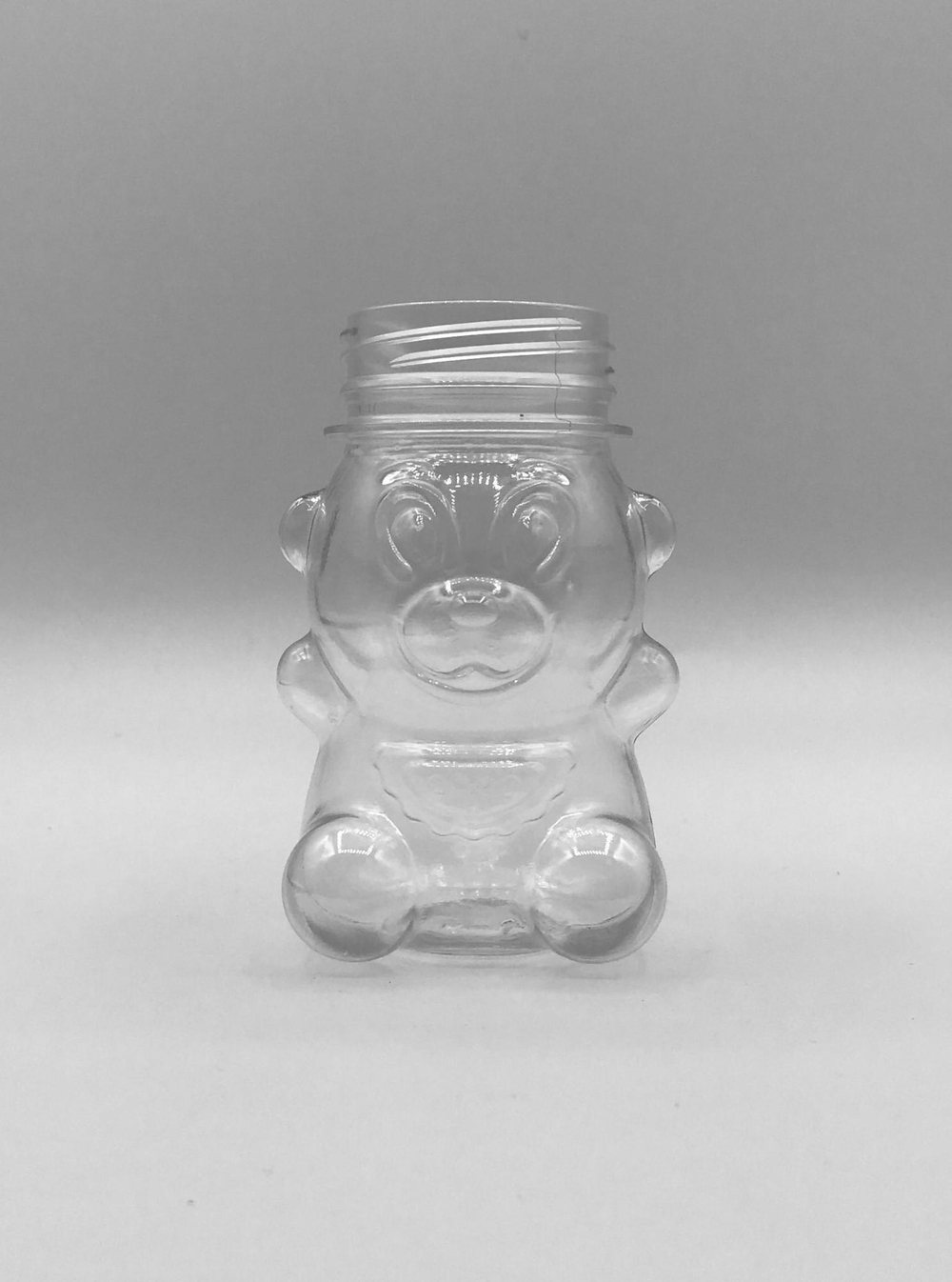 Банка 100 мл. "Медведь" (100 шт)+ черная крышка d 38