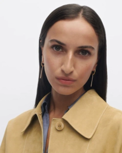 Серьги Olga Hoops серебро 925 пробы покрытое золотом