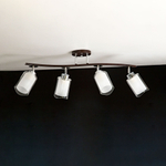 Citilux Фортуна CL156142 Люстра с поворотными плафонами Венге Хром