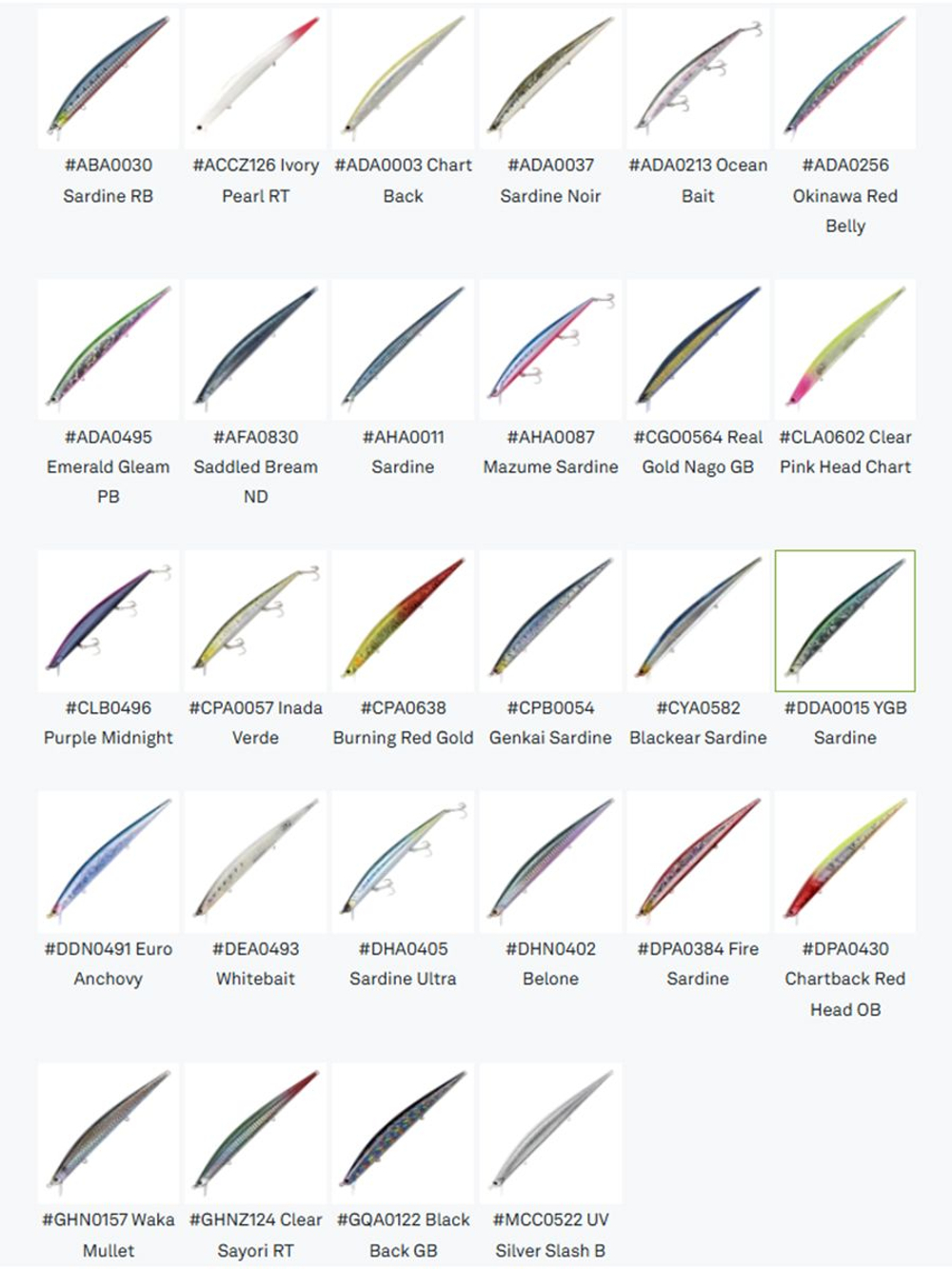 Воблер DUO Tide Minnow Slim 175 Flyer, DHA0405 Sardine Ultra, 175 мм, 29 г, тонущий, минноу