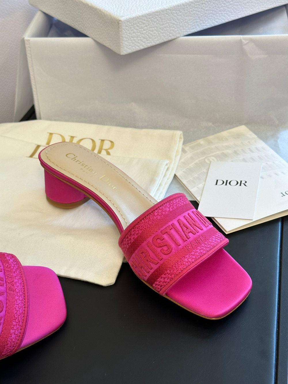 Christian Dior Dway Heeled Slide
