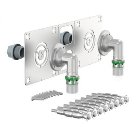 Комплект водорозеток для гипсокартона Comap 20 х 1/2* (пресс)