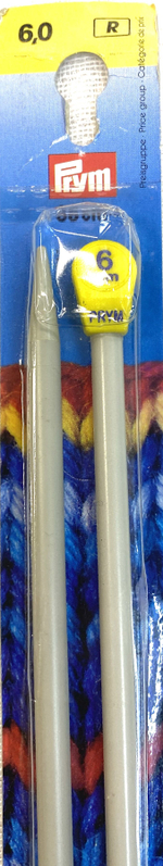 Спицы прямые №6 Prym 35см (Германия)