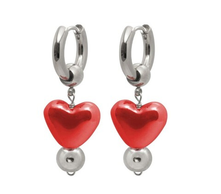 ZNOY Серьги-креолы LILY