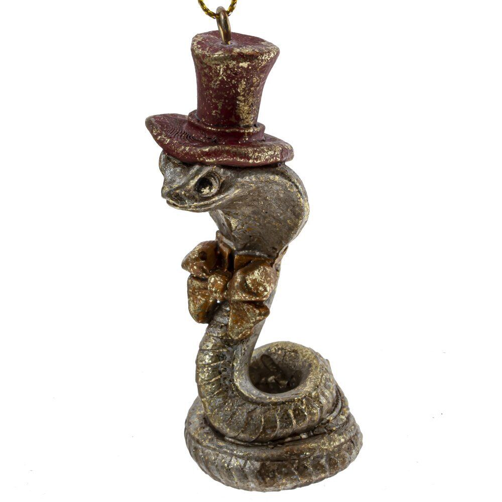 GAEM Фигурка декоративная подвесная "Змея", L4 W3,5 H7 см, 6в.